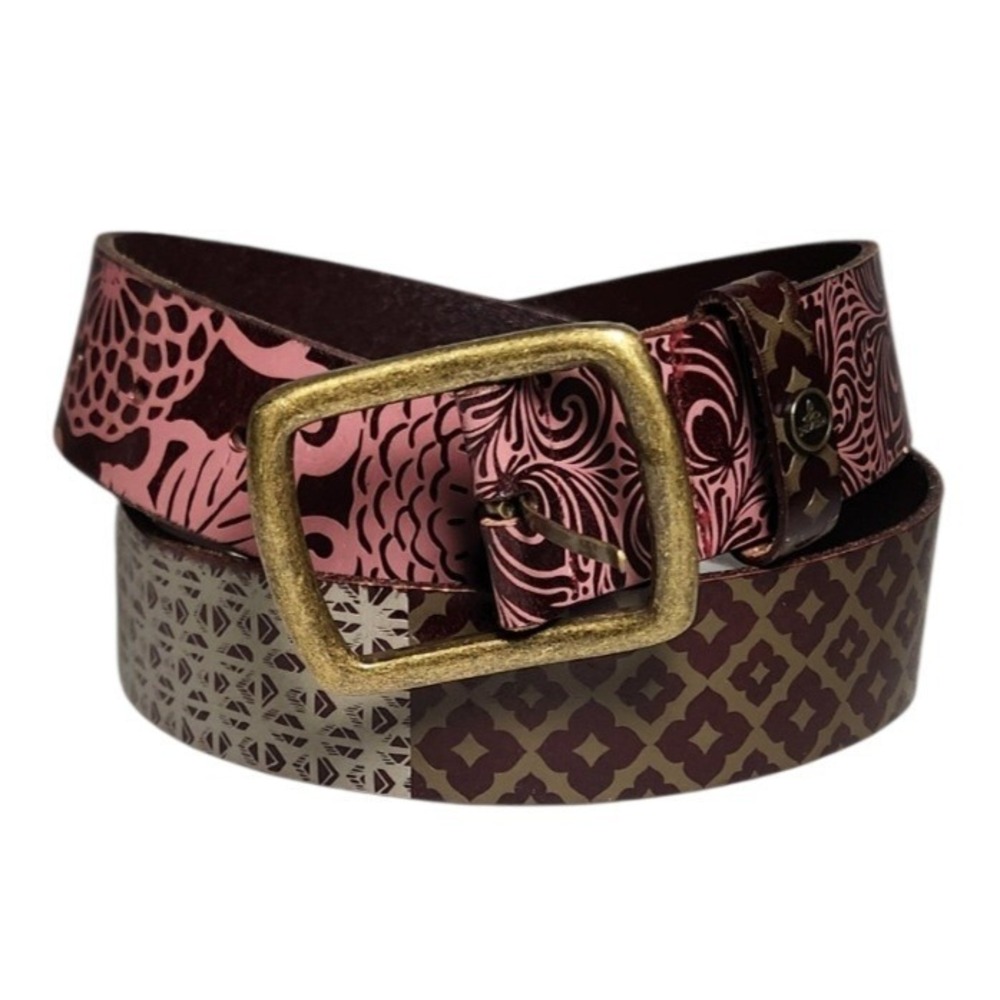 Prana Womens Leather Belt - 45" Long